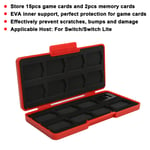 L157 Game Cards Case 16‑Slots Storage Box With Memory Card Slot For Switch Set