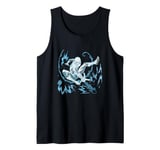 Marvel Spider-Man Swing Blue Sketch Tank Top