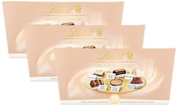 Lindt Creation Dessert - 21 Assorted Fine Dark, Milk and White Chocolate Box Medium, 173g - Gift Present or Sharing Box - Mother's Day, Birthday, Celebrations, Congratulations, Thank you (Pack of 3)