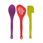 Colourworks 3 Piece Silicone Utensils Set