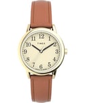 Timex Easy Reader Femme 30mm Bracelet Cuir Montre TW2V69200