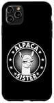 Coque pour iPhone 11 Pro Max Alpaga Sister Alpaga Farmer Alpaca Sister