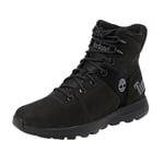 Timberland Homme Sprint Trekker Chaussures de randonnée, Black Nubuck, 43 EU