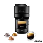 Nespresso by Magimix Vertuo POP Capsule Coffee Machine in Black, 11729