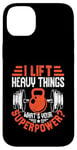 Coque pour iPhone 14 Plus I Lift Super Power Gym Entraînement de motivation