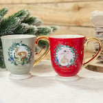 Disney Bambi Enchanted Forest Christmas Collection Mugs Set - Bambi & Thumper