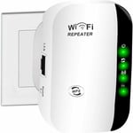 Amplificateur de portée WiFi, amplificateur Internet sans fil domestique 2,4 G 300 Mbps répéteur de portée Wi-Fi Super Boost répéteur de signal WiFi,