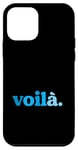 Coque pour iPhone 12 mini Bleu Voila! Graphique couleur bleue