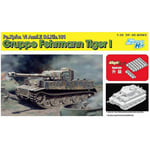 SD.KFZ.181 PZ.KPFW.VI AUSF.E GRUPPE FEHRMANN TIGER I KIT 1:35 Dragon Modellino