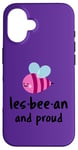 iPhone 16 FUNNY LES-BEE-AN SAVE THE BEES LGBT ALPHABET MAFIA LESBIAN Case