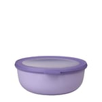 Mepal - Bol Multifonction Cirqula Rond - Boîte Conservation Alimentaire avec Couvercle - Convient comme Boîte de Hermétique pour le Réfrigérateur, Micro-ondes & Congélateur - 1250 ml - Vivid lilac