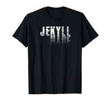 Dr. Jekyll Mr. Hyde Cool Graphic Text Design Halloween Shirt T-Shirt