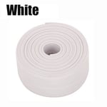 Bande Adhésive Étanche pour Bancs de Cuisine,Seau,Douche,Toilette,Évier,Mur,Coin,Baignoire - Type White-3.8cmx1m #C