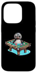 iPhone 14 Pro Billiards Penguin Hustler Pool Snooker Playing Pool Games Case