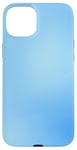 Coque pour iPhone 15 Plus Bleu minimaliste