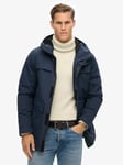 Superdry Parka Jacket, Nordic Chrome Navy