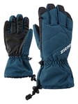 Ziener Agil AS(R) Gants de Ski pour Enfant Bleu méthyl Taille 4,5