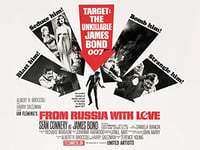 Pyramid International James Bond From Russia with Love, Arrows Large Canvas