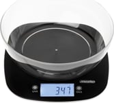 Adler Kitchen Scale With A Bowl | Ms 3179W | Graduation 1 G | Display Type Lcd | White