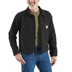 Carhartt Afslappet pasform and duck Detroit Jakke, Herre, Black, S