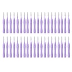 40pcs Interdental Brushes Prevent Decay Remove Bad Breatl Brush For Purple 1.2‑1