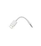 apm 570321 - Adaptateur USB-A/Jack 3,5Mm Mâle/Mâle - Blanc