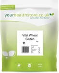 Yourhealthstore® Premium Vital Wheat Gluten Flour 1kg, 87.5% Protein, Keto, Non