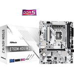 Mainboard, ASROCK, Intel B760 Express, LGA1700, Micro-ATX, Memory DDR5, Memory s