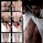 40pcs Men Hair Removal Wax Sheet Gentle Cleaning Facial Body Epilating