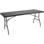 Table pliante 180cm Rectangulaire Traiteur 7house - Blanc
