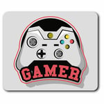 Computer Mouse Mat - Retro Gamer Computer Game Office Gift #14744