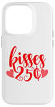 Coque pour iPhone 14 Pro 25 Cent Kisses Funny St Valentin Kissing Booth Kiss Love