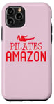 Coque pour iPhone 11 Pro Pilates Amazon - Citation amusante d'entraînement pour les amateurs de fitness