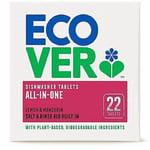 Ecover All in One Dishwasher Tablets 22 tablets-7 Pack