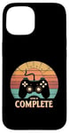 iPhone 15 LEVEL 15 COMPLETE Retro Gaming Milestone Case