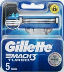 Gillette Mach3 Turbo - 5 rakblad