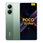 Xiaomi Smartphone POCO X7 Pro,12+512GB,Vert,caméra Principale 50MP avec OIS, Batterie 6000mAh avec Hypercharge 90W, IP68, fonctionnalités IA (Chargeur Non Inclus)(Version Française+2 Ans de Garantie)