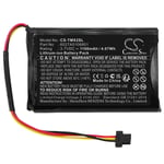 Batterie 3.7V 1100mAh type 6027A0106801 Pour TomTom XL Europa 22, XL IQ, XL2 V4