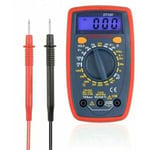 Portabel digital multimeter, elektrisk testare 2000, digital multimeter, voltmeter, amperemeter, ohmmeter, växelströms- och likströmsmätning, likström, resi