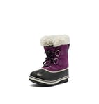 Sorel Yoot Pac Nylon Wp Unisex Kids Winter Boots, Wild Iris Dark Plum Toddler 2024, 10 UK