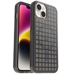 OtterBox Symmetry+ Transparente Coque pour iPhone 14/iPhone 13 pour MagSafe, Antichoc, anti-chute, fine, supporte 3 x plus de chutes que la norme militaire, antimicrobien, Window Pane Black