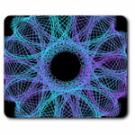 Computer Mouse Mat - Geometric Drawing Spyrograph Office Gift #15691