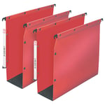 L'oblique az Dossiers suspendus AZ polypro fun 330 - fond 80 mm pour armoire rouge lot de 10