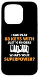 Coque pour iPhone 15 Pro Piano - Musique de jazz Compositeur de clavier - Pianiste