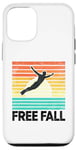 Coque pour iPhone 13 Pro Free Fall Falaise Saut Plongée Plongée Falaise Plongée