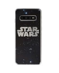 Coque Luxe Samsung Galaxy S10 Star Wars - Argent