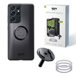 SP CONNECT Micro Stem Bundle | SPC+ | pour Samsung S21 Ultra | Support de téléphone Portable pour Guidon de vélo | Support de Smartphone | Support de téléphone Portable