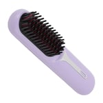 Hair Straightening Brush Wireless Hair Straightener Comb Portable 1500mAh Type C