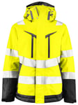 ProJob 6449 Funktionsjacka Fodrad Dam En Iso 20471 Klass 2/3 Yellow Black XS