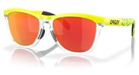 Lunettes oakley frogskins range collection inner spark   prizm ruby   ref   oo9284 1555